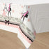 Party in Paris Plastic Tablecover Border Print 137cm x 259cm Each