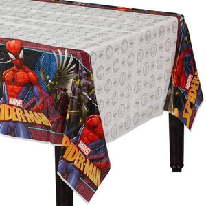 Amscan_OO Tableware - Table Covers Spider-Man Webbed Wonder Plastic Tablecover 137cm x 244 Each