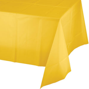 Amscan_OO Tableware - Table Covers Yellow Sunshine Plastic Rectangular Tablecover 137cm x 274cm Each
