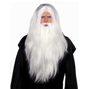 Amscan_OO Wigs, Beards & Moustaches - Beards Sorcerer Wig and Beard Set Each