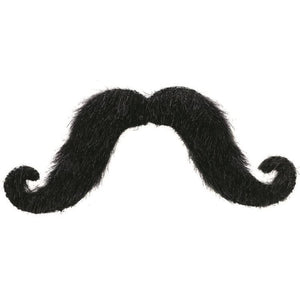 Amscan_OO Wigs, Beards & Moustaches - Moustaches Black Moustache Each
