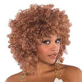 Amscan_OO Wigs, Beards & Moustaches - Wigs Runway Fro Caramel Wig Each